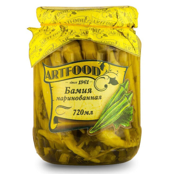 Бамия маринованная Артфуд 720 гр 1/8