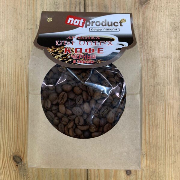 Кофе зерновой Арабика Нат-Продукт 500гр 1/8