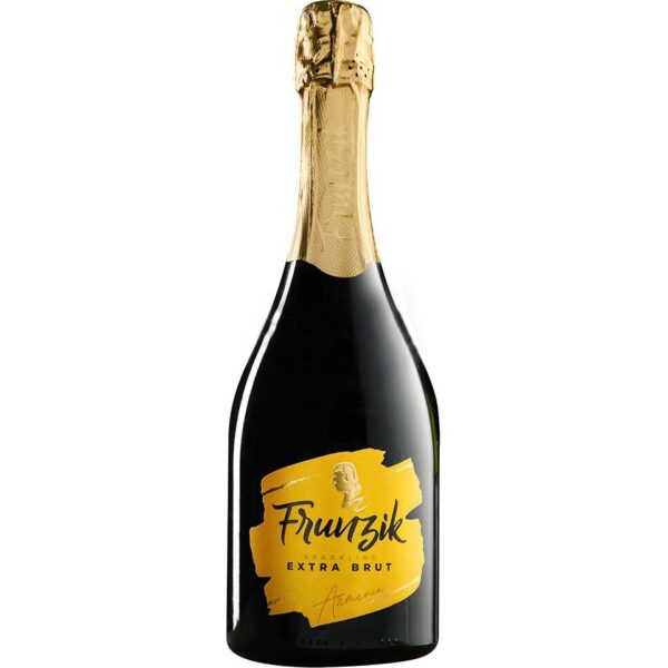 Вино игристое белое «Фрунзик» экстра брют 12% 0,75л ПрошКЗ
